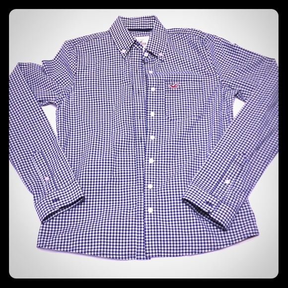 HOLLISTER BUTTON DOWN SHIRT SZ XS
