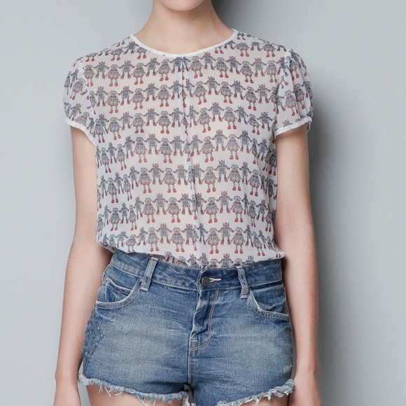 Zara Robot Top