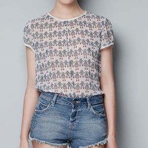 Zara Robot Top