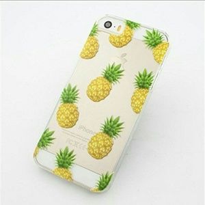 Never Used Transparent Pineapple Case for iPhone 6