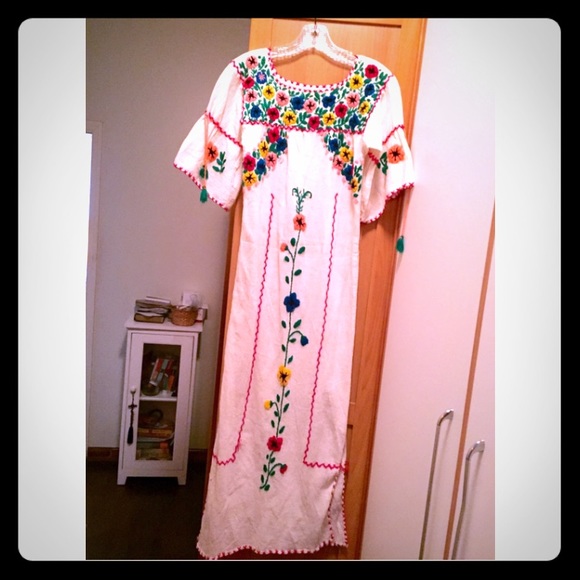 Vintage Etnic Summer Dress