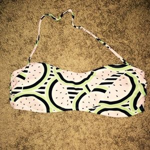 Forever 21 Watermelon Swim Bandeau