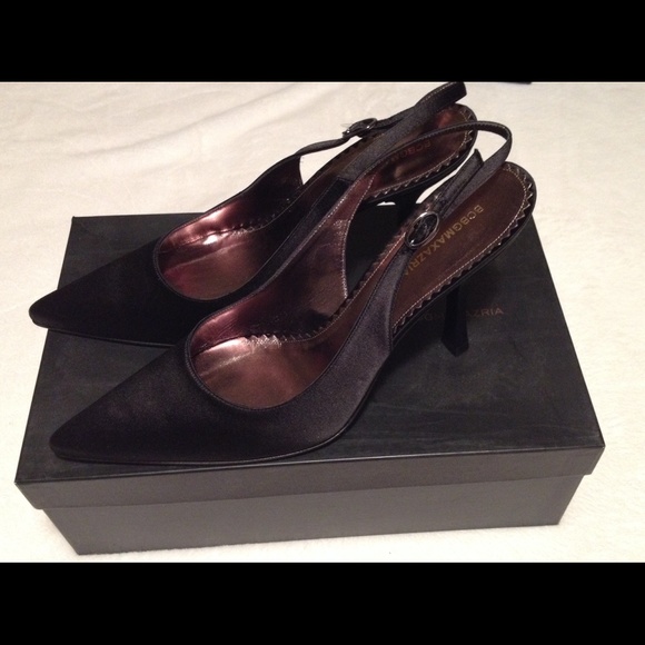 Special occasion BCBG Maxazria black fabric pumps - Picture 1 of 3