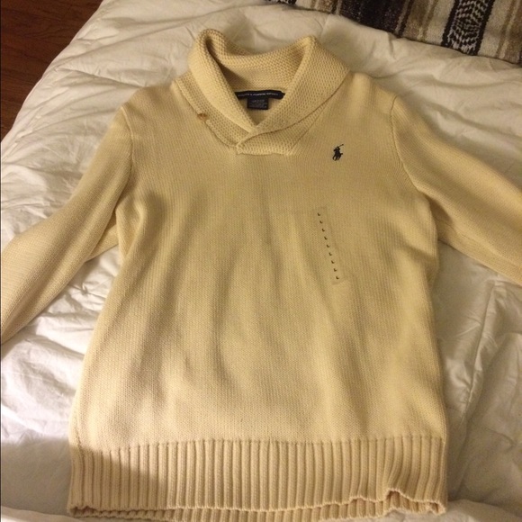 Ralph Lauren Polo Creme Sweater
