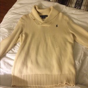 Ralph Lauren Polo Creme Sweater