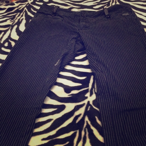 Fox racing striped pants