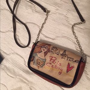 Brighton Paris Calling Cross Body Mini Purse