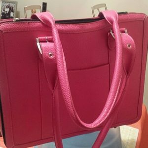 Lovely Hot pink  Teen Brief case