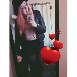 PLUS SIZE ADORABLE PEACH/BLACK ONE PEICE OUTFIT!!