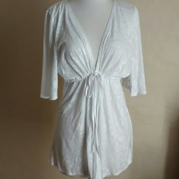 White Beach cover up