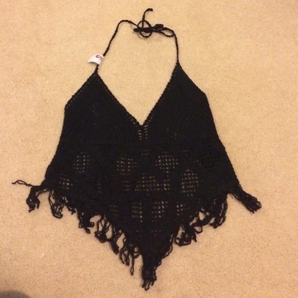 Crochet crop top