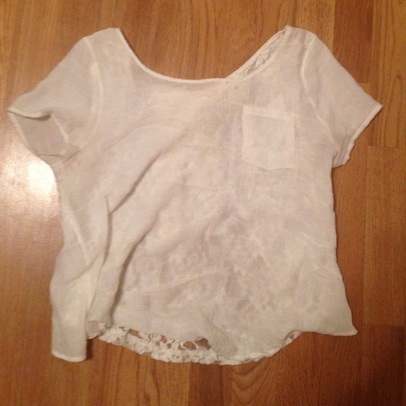 Pretty white shirt
