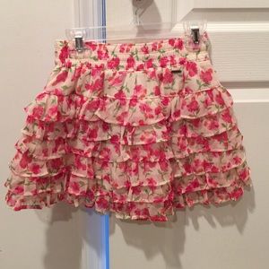 Flowered skirt