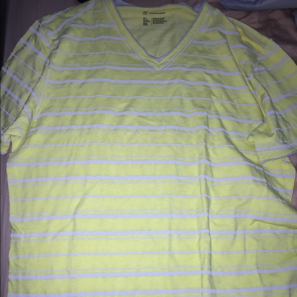 Yellow v neck