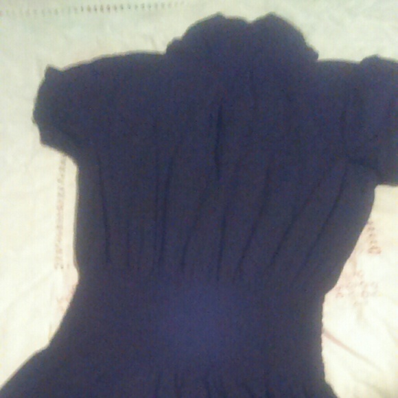 Black casual wear top