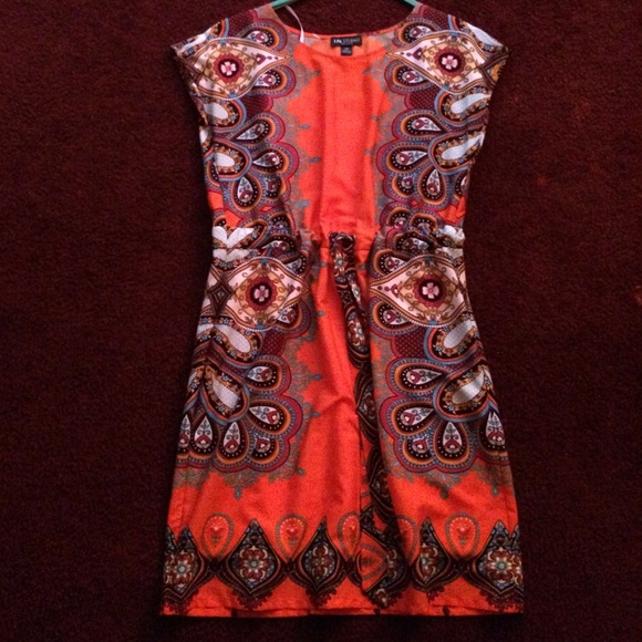 I. N. Studio Drawstring Dress - Picture 1 of 1