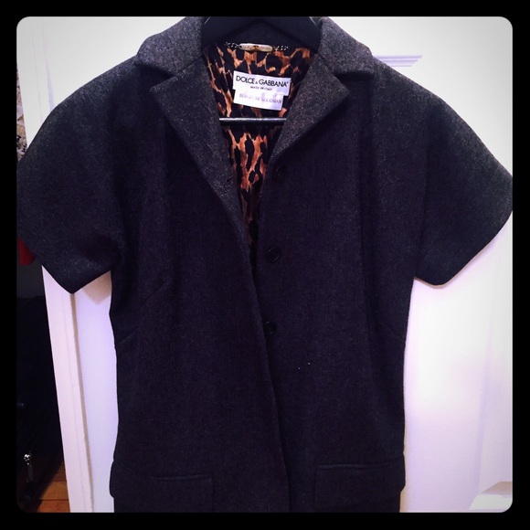 Dolce & Gabbana Short Sleeve Blazer