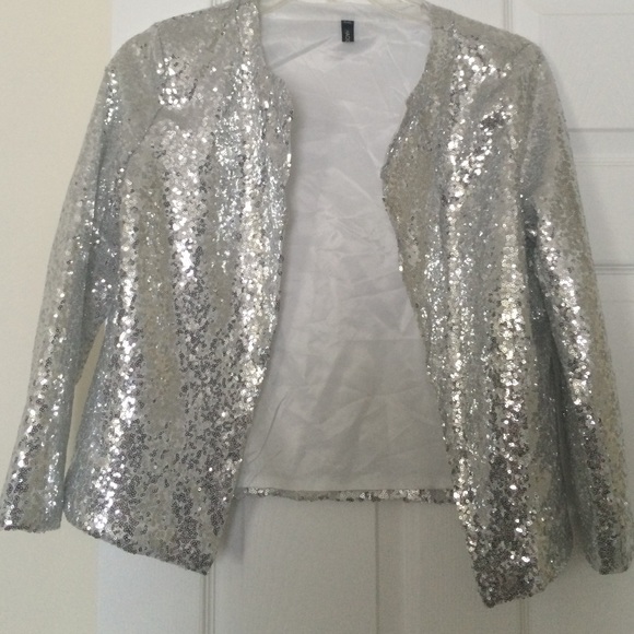 Silver sequence jacket