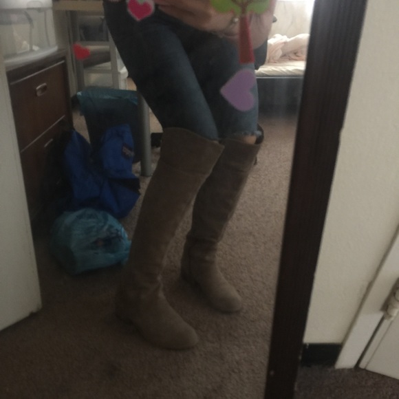 nine west over the knee boots，us7