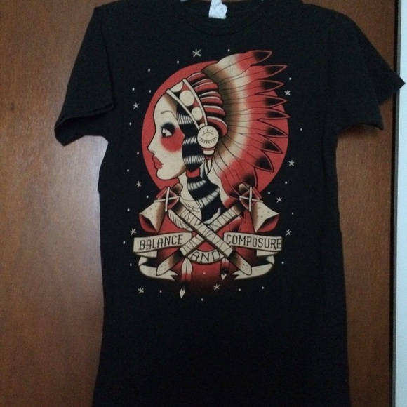 Balance and composure tomahawks / headdress tee