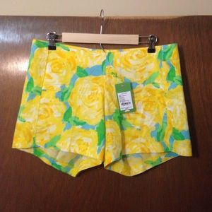 NWT Sz 8 Deenie shorts in Yellow First Impression