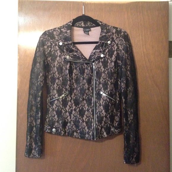 Lace Daytrip Moto Jacket size Medium