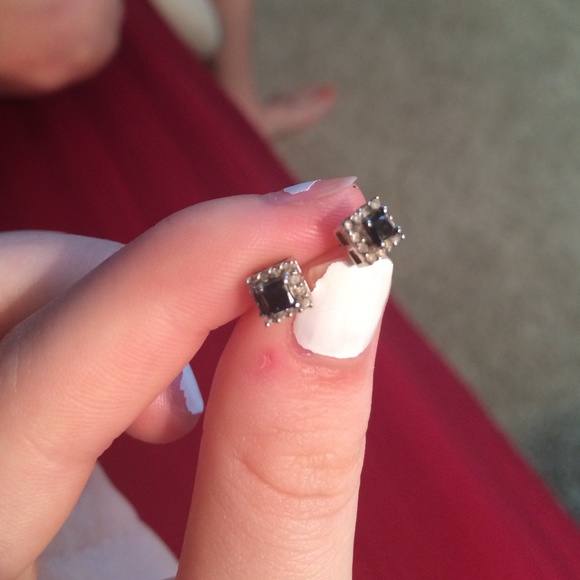 Black & White Diamond Earrings