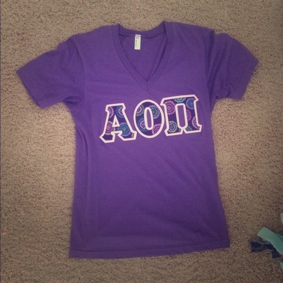 Sorority Blocks- Alpha Omicron Pi