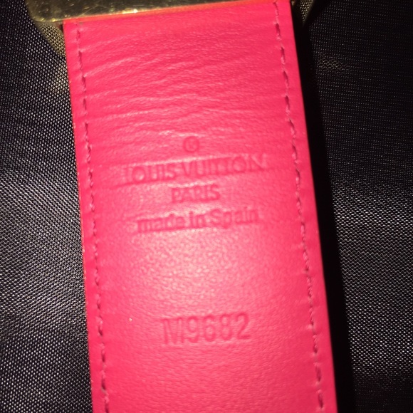 SOLD!! Louis Vuitton Multicolore Reversible Belt - Picture 3 of 4