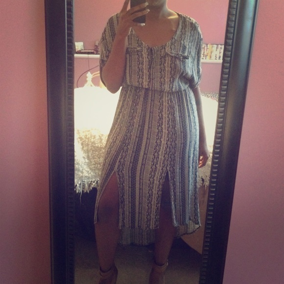 Tribal Sparkle & Fade dress previously worn