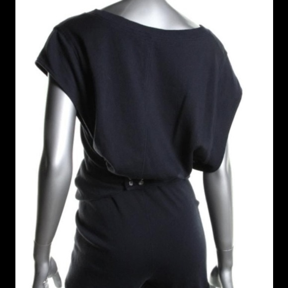Marc Jacobs navy blue cap sleeve romper. Nwot