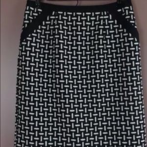 Talbots Textured Wool Pencil Skirt with Pockets