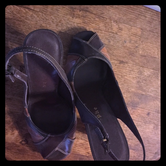 Shades of brown shoes