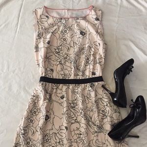ANN TAYLOR LOFT Flower Print Dress