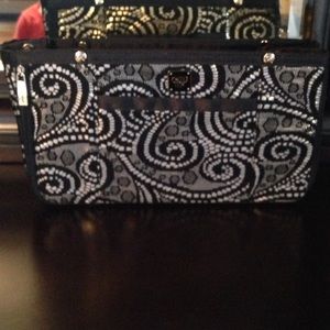 PurseN Black and Gold Handbag Organizer