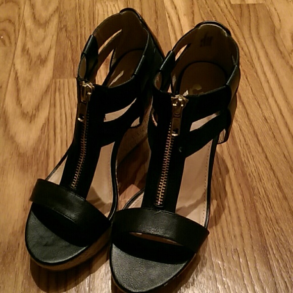 SOLD.   Wedge sandals