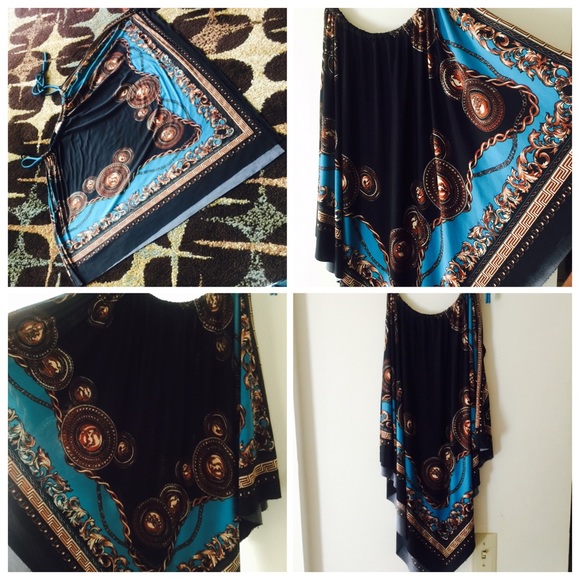 🌼Beautiful Poncho Summer Dress Top🌼 - Picture 2 of 3