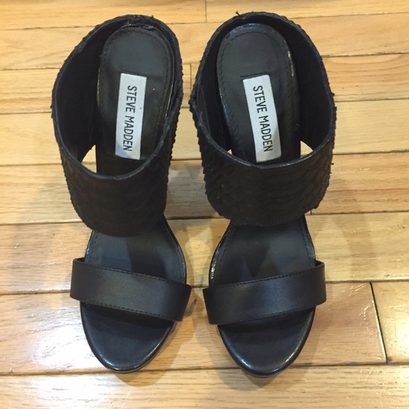 Steve Madden MIDNIGHT high heel sandal