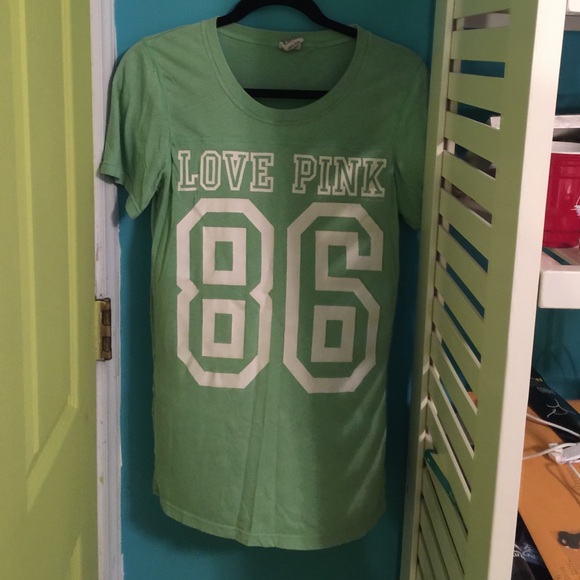 Pink logo t shirt