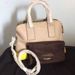 Kate Spade Yellow Jenny Satchel