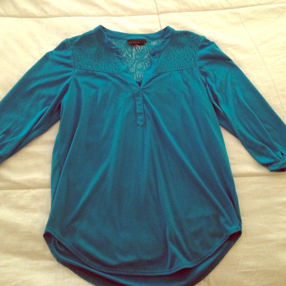 Turquoise blue tunic
