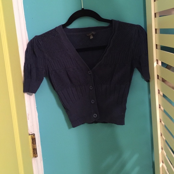 Cropped cardigan