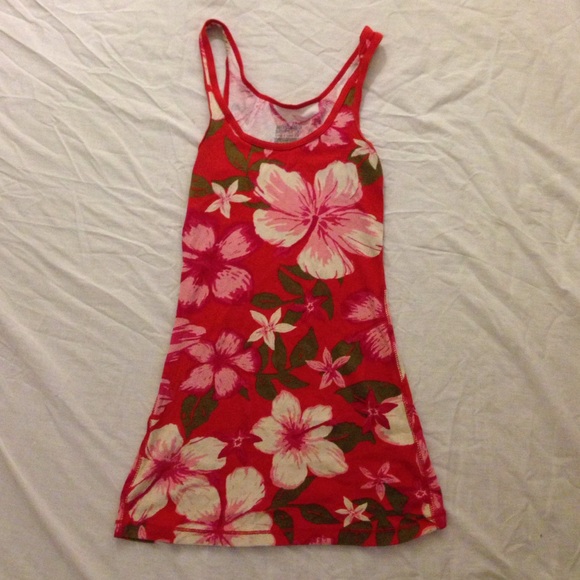 Floral tank top