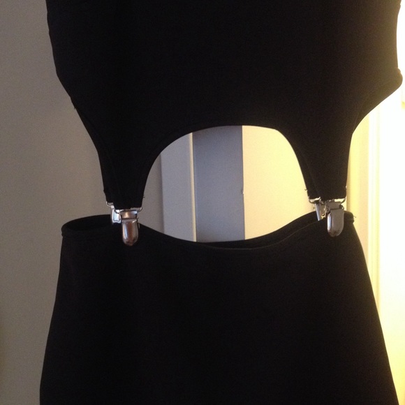 Black two piece dress - Picture 2 of 4