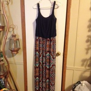 Old world maxi dress