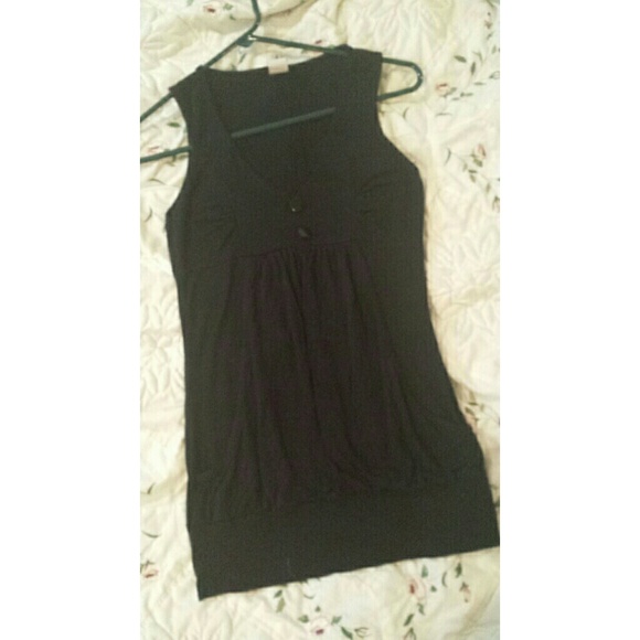 Black Dressy Tank Top