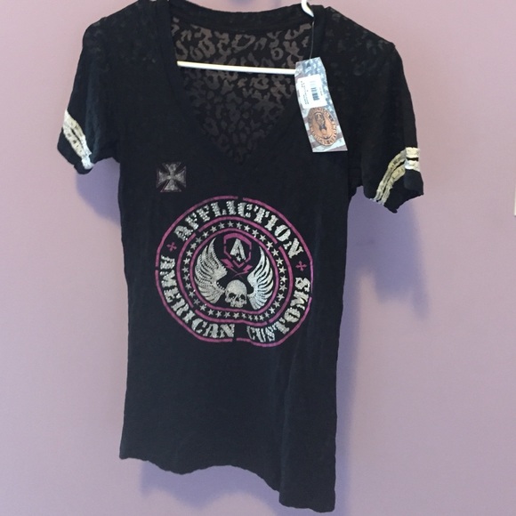 black and white shirt