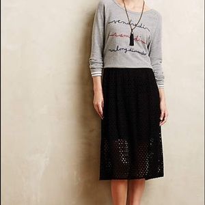 NWT Weston Midi Lasercut Skirt