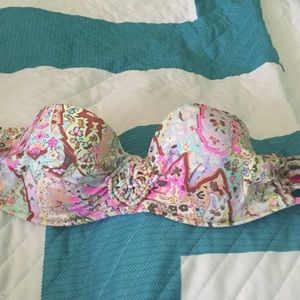 Victoria secret Macrame strapless bandeau