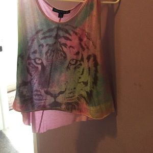light pink shirt